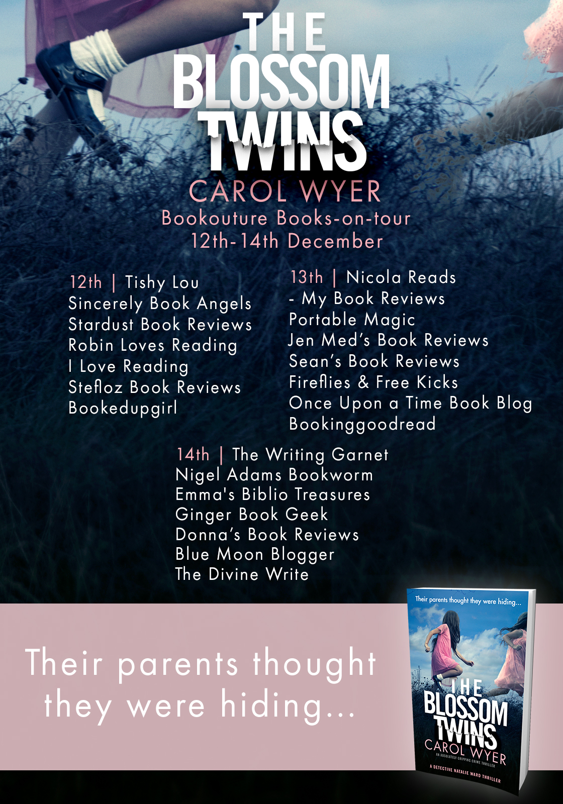 The Blossom Twins - Blog Tour Poster