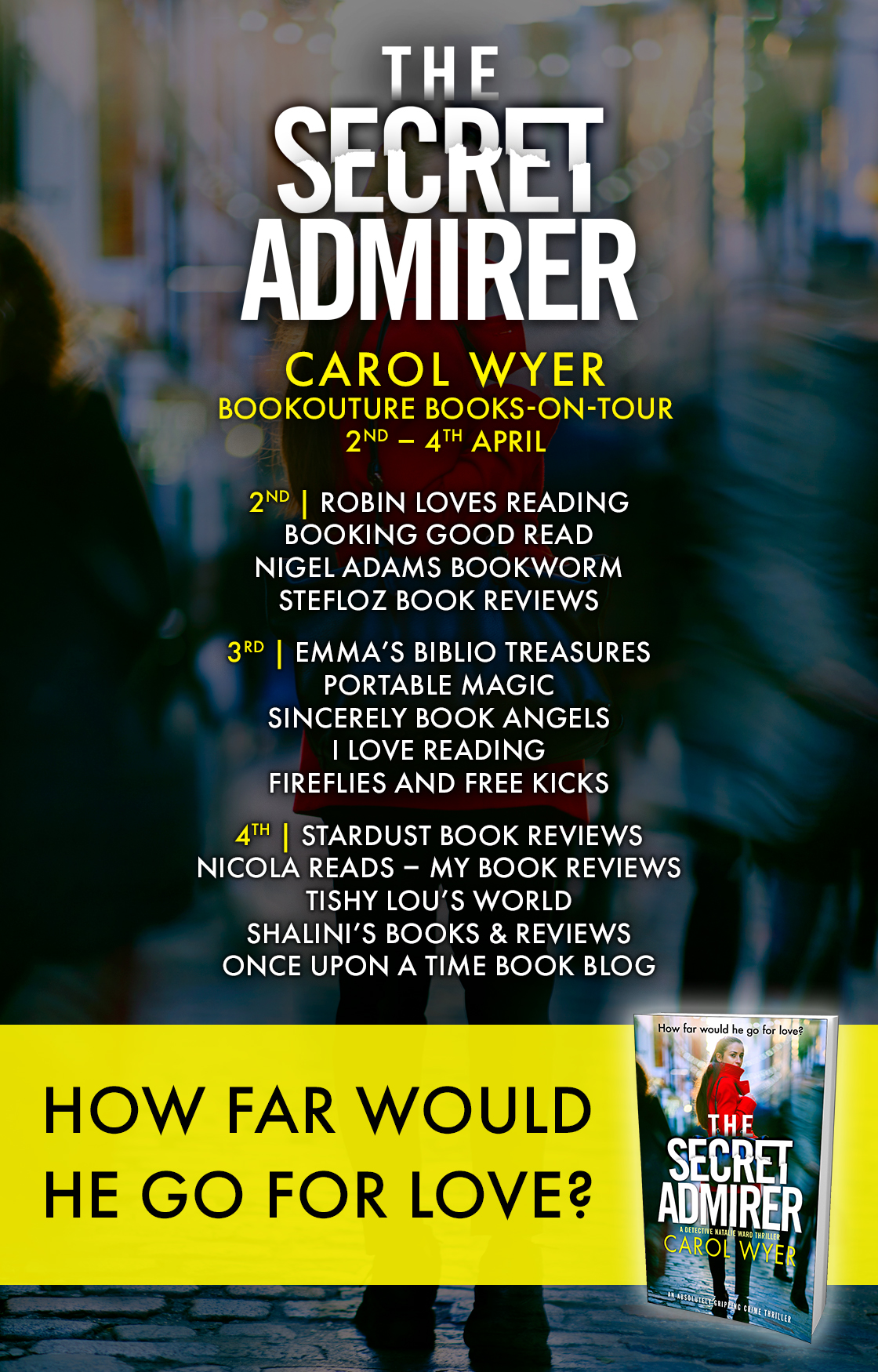 The Sexret Admirer - Blog Tour Poster