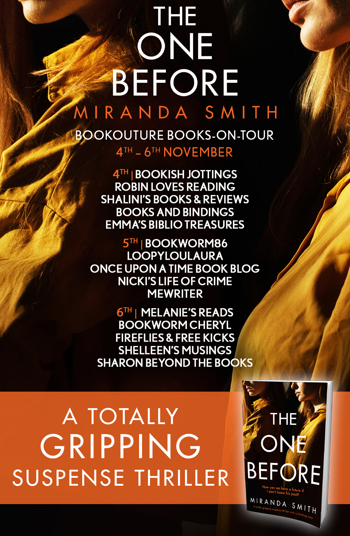 The One Before by Miranda Smith Emma's Biblio Treasures