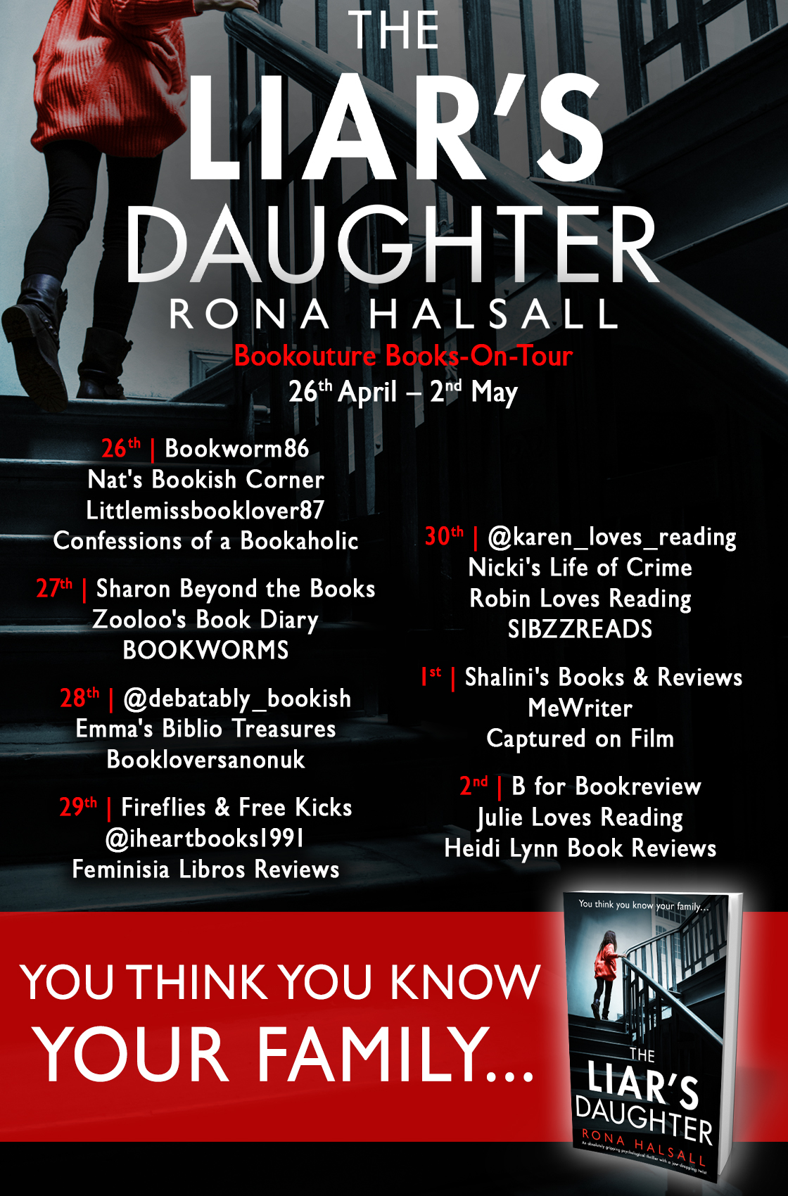 Liar Roa Blog Tour: The Liar’s Daughter by Rona Halsall – Emma's Biblio Treasures