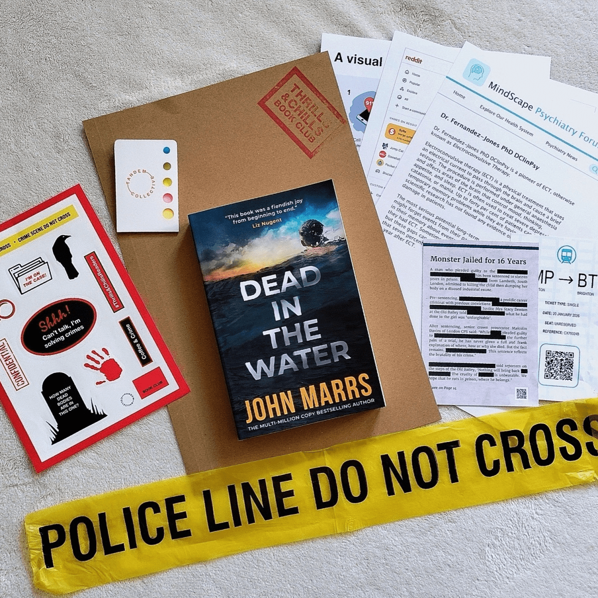 BOOK REVIEW: Dead in the Water by John&nbsp;Marrs