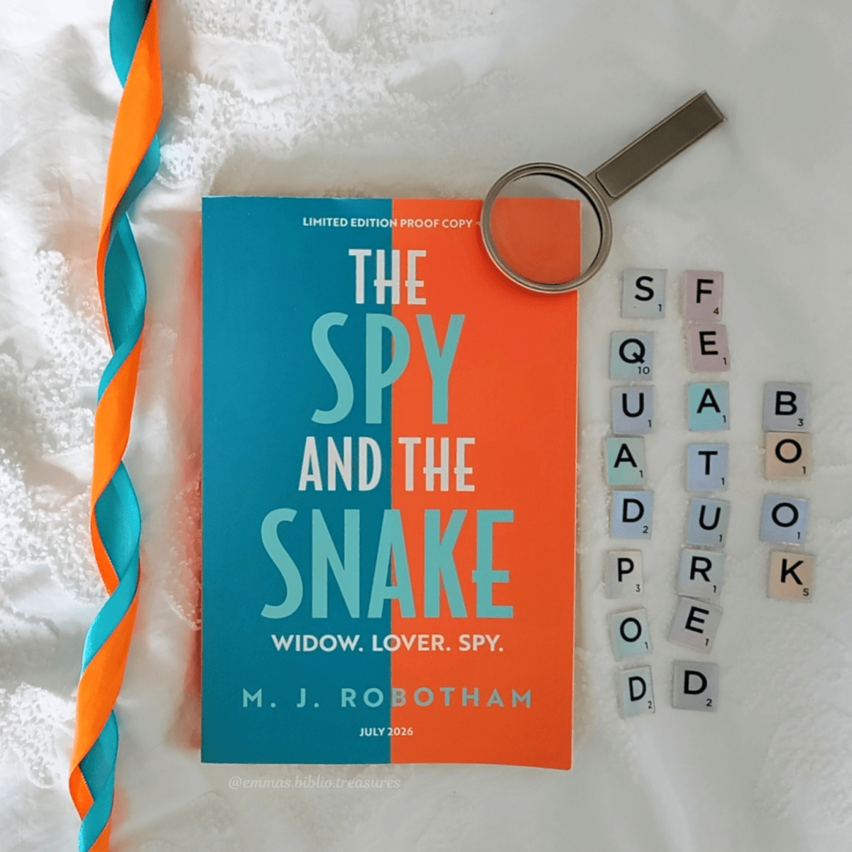 SQUADPOD FEATURED BOOK: The Spy and the Snake by M. J.&nbsp;Robotham